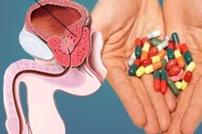 medicamentos para o tratamento da prostatite
