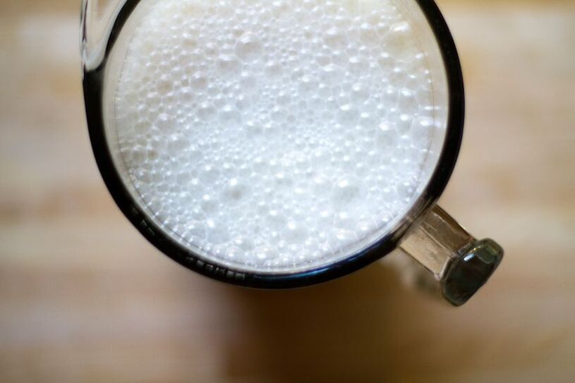 decocción de leite con allo para a prostatite