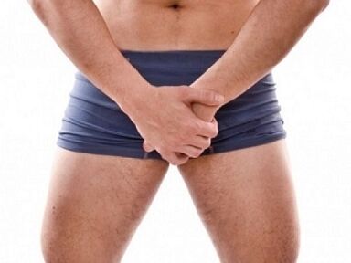 Dor na zona xenital e testículos con forma non inflamatoria de prostatite