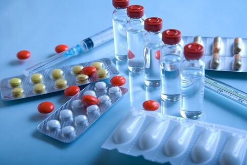 Os medicamentos antiinflamatorios prescríbense para o tratamento da prostatite asintomática